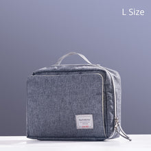 Carregar imagem no visualizador da galeria, Sunveno Baby Diaper Bags Maternity Bag for Disposable Reusable Fashion Prints Wet Dry Diaper Bag Double Handle Wetbags 21*17*7CM