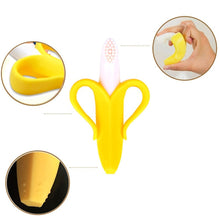 Carregar imagem no visualizador da galeria, High Quality Silicone Toothbrush And Environmentally Safe Baby Teether Teething Ring Kids Teether Children Chewing

