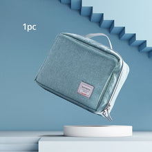Carregar imagem no visualizador da galeria, Sunveno Baby Diaper Bags Maternity Bag for Disposable Reusable Fashion Prints Wet Dry Diaper Bag Double Handle Wetbags 21*17*7CM
