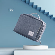 Carregar imagem no visualizador da galeria, Sunveno Baby Diaper Bags Maternity Bag for Disposable Reusable Fashion Prints Wet Dry Diaper Bag Double Handle Wetbags 21*17*7CM
