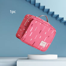 Carregar imagem no visualizador da galeria, Sunveno Baby Diaper Bags Maternity Bag for Disposable Reusable Fashion Prints Wet Dry Diaper Bag Double Handle Wetbags 21*17*7CM
