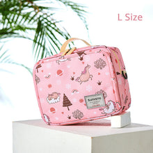 Carregar imagem no visualizador da galeria, Sunveno Baby Diaper Bags Maternity Bag for Disposable Reusable Fashion Prints Wet Dry Diaper Bag Double Handle Wetbags 21*17*7CM
