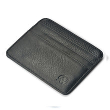 Carregar imagem no visualizador da galeria, New Arrival Mini Wallets 12 Colours Ultra-thin Card Holder Mens Business Small Genuine Leather Purse Leather Card Case 6 Slots
