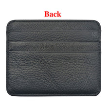 Carregar imagem no visualizador da galeria, New Arrival Mini Wallets 12 Colours Ultra-thin Card Holder Mens Business Small Genuine Leather Purse Leather Card Case 6 Slots

